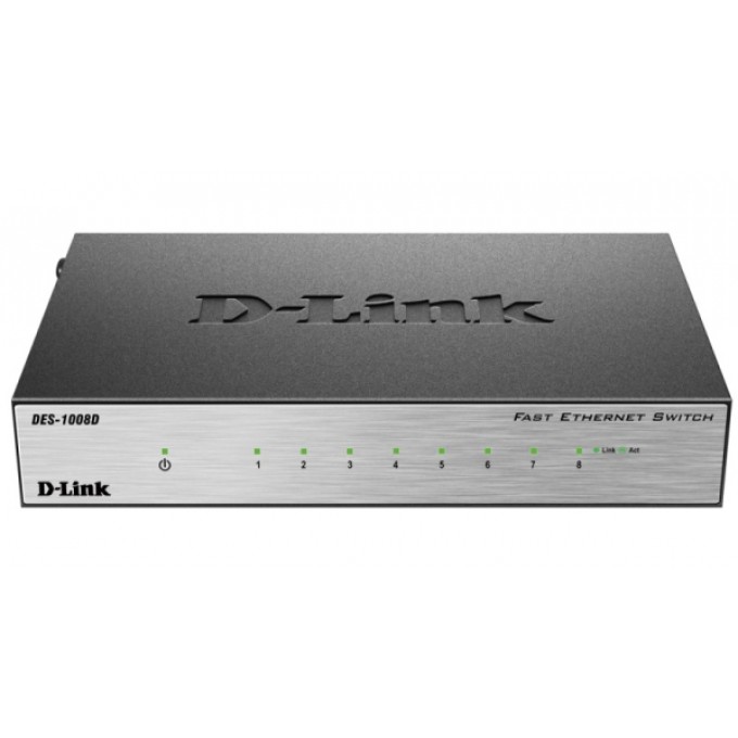 Коммутатор D-LINK DES-1008D/L2B